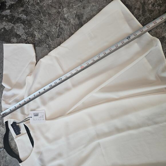 Hatch The Pullover Ivory Short Sleeve Blouse Size 1 Maternity - Picture 7 of 9